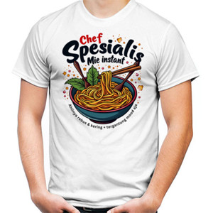 Kaos Chef Spesialis Mie Instant