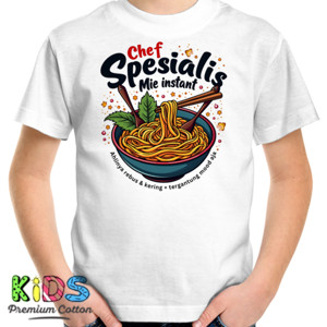 Kaos Chef Spesialis Mie Instant
