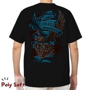 Kaos  KAOS DIRGAHAYU RI – GARUDA PANCASILA 2 sisi