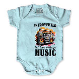Baby Jumper Introverted But Love Vintage Music