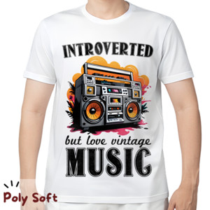 Kaos Introverted But Love Vintage Music
