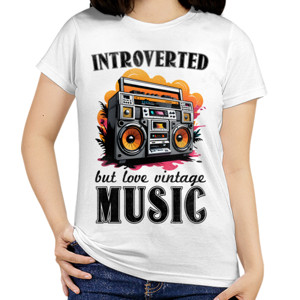 Kaos Introverted But Love Vintage Music
