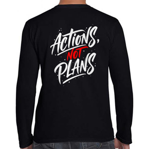 Kaos No Talk Just Do T-Shirt