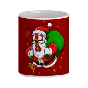 Mug Santa on Duty