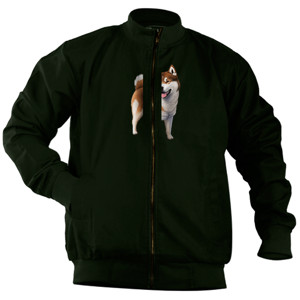 Jaket Bomber Kaos Gambar Anjing 247