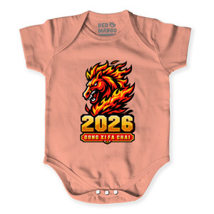 Baby Jumper Kaos Imlek 2026 Naga Api – Gong Xi Fa Chai Unisex