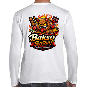 Kaos Bakso Syetan Level Neraka