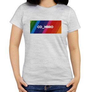 Kaos Rainbow - Kaos Wanita Cutton Slub by Co_mbro
