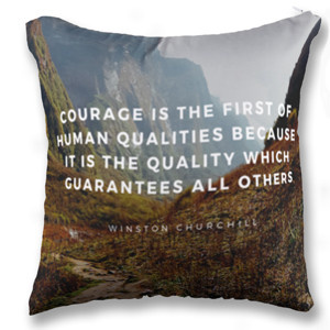 Bantal Bantal Motivasi Winston Churchill