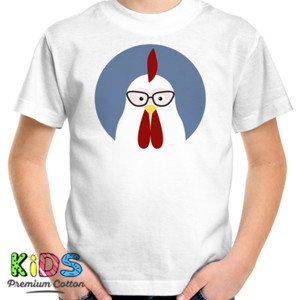 Kaos Chicken Head Hipster