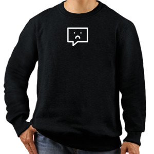 Jaket Sweater Sad Message Bubble 2