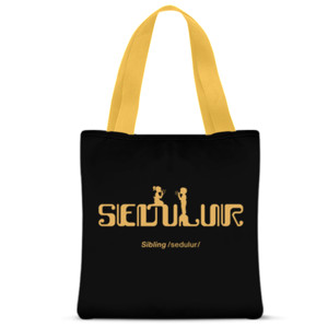 Tas Tote Fullprint Javanese Themed Tote Bag “Sedulur”