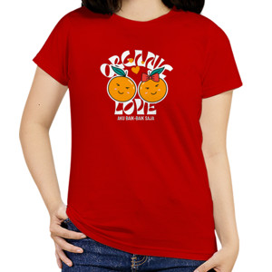 Kaos Wanita Organic Love