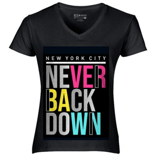 Kaos Never Back Down