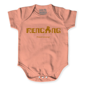 Baby Jumper Javanese Themed Woman V-Neck T-Shirt “Rencang”