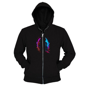 Hoodie Zipper Space Knight