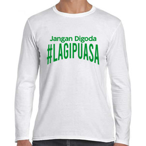 Kaos Jangan Digoda Lagi Puasa