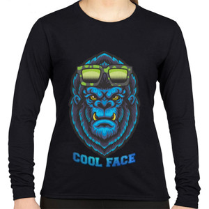 Kaos COOL FACE ( ANGRY GORILLA ) 