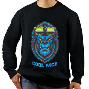 Jaket Sweater COOL FACE ( ANGRY GORILLA ) 