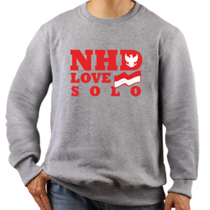Jaket Sweater Love Solo