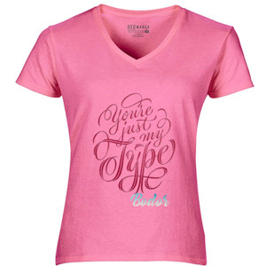 Kaos Wanita sweet red-mango