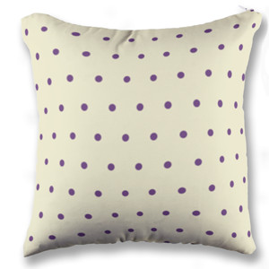 Bantal Polkadot Abu-abu