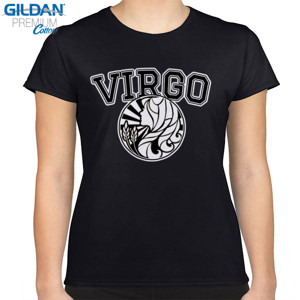 Kaos Zodiak Virgo Hitam