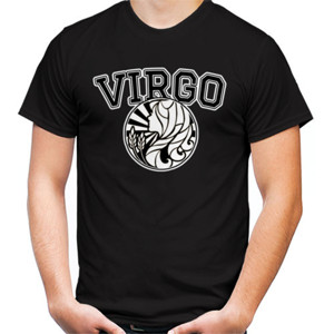 Kaos Zodiak Virgo Hitam