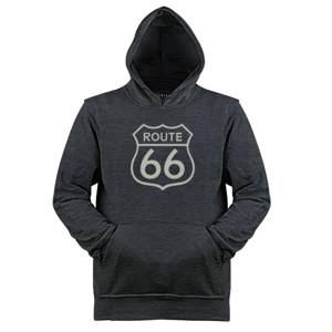 Jaket Hoodie Route 66