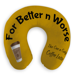 Bantal Leher Coffee is My Spouse