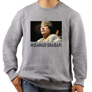 Jaket Sweater Moamar Khadafi