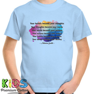 Kaos YOUR BELIEFS BECOME YOUR THOUGHTS