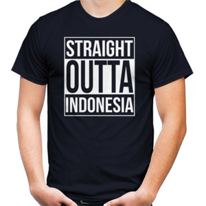 Kaos Straight Outta Indonesia