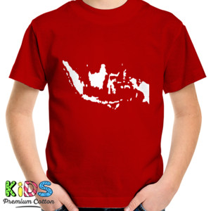Kaos Baju Kaos Merah Kepulauan RI