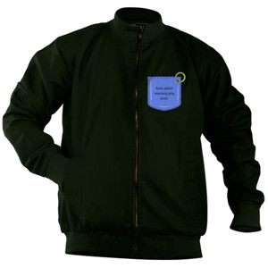 Jaket Bomber Pocket quotes