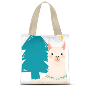 Tas Tote Fullprint - Alpaca