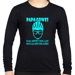 Kaos Kaos Sepeda Papa Gowes 