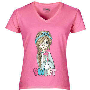 Kaos Sweet - Baju Kaos Wanita Kekinian