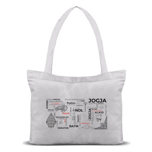 Tas Tote Tote Bag VISIT JOGJA