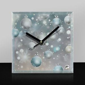 Jam Meja Silver bells pattern