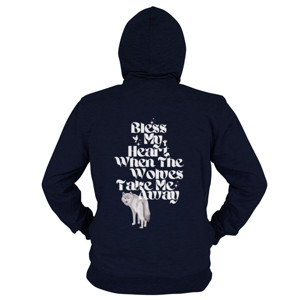 Hoodie Zipper Don't Go Insane