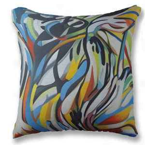 Bantal Bulu angsa abstrak