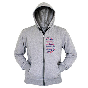 Hoodie Zipper Imajinasi - Albert Einstein