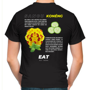 Kaos Distro Nasi Kuning