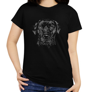 Kaos Siluet Anjing