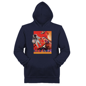 Jaket Hoodie Astronaut Space Walk