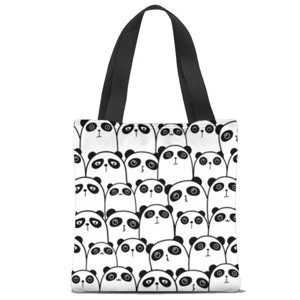 Tas Tote Fullprint Panda