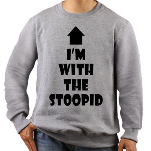 Jaket Sweater Stoopid shirt