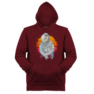 Jaket Hoodie Astronaut Portrait 2