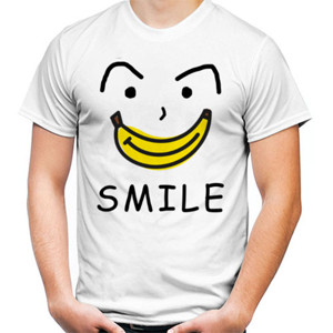 Kaos Senyum Pisang